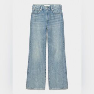 denim forum the farrah high rise wide leg 28L